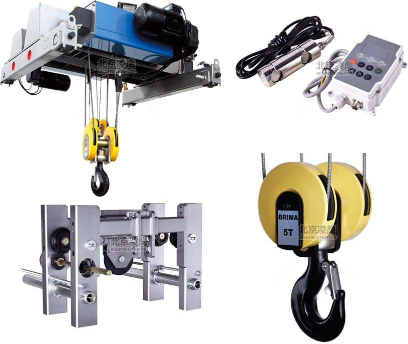 歐式鋼絲繩電動51漫画免费版下载雙梁細節圖